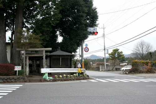 大渡交差点 大渡 日光市