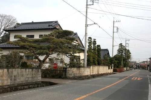 町並み 旧沢宿 沢 矢板市