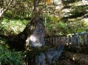 芭蕉句碑 翁石 湯泉神社 那須湯元 那須郡 栃木県