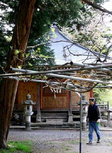 滝見不動堂 芭蕉句碑 乙字ヶ滝 須賀川