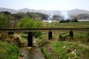 ＪＲ水郡線 川左：下小山田 川右：小作田 須賀川市