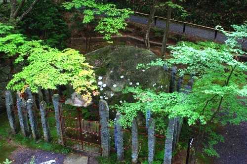 文知摺石 信夫文知摺観音 福島市