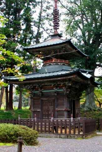 安洞院多宝塔 信夫文知摺 山口 福島市