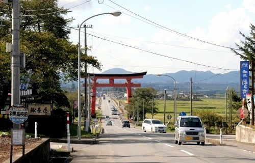 大鳥居 玉川 羽黒町 鶴岡市 山形県