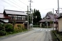 羽州街道と合流 芦沢 尾花沢市 山形県
