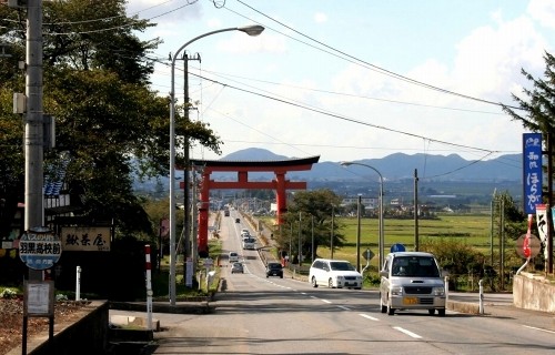 大鳥居 羽黒町玉川 鶴岡市 山形県