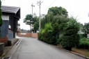 図司呂丸屋敷跡（右手） 手向 羽黒町手向 鶴岡市 山形県