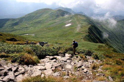 月山～牛首 西川町 西村山郡 山形県