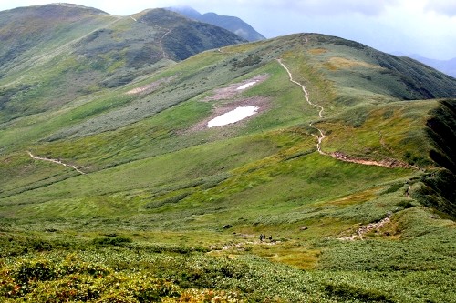 月山～牛首 西川町 西村山郡 山形県