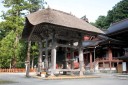 鐘楼と建治の大鐘 羽黒山 羽黒町手向 鶴岡市 山形県