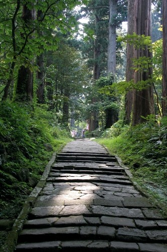 三の坂 羽黒山 羽黒町手向 鶴岡市 山形県