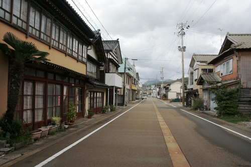 旧勝木宿町並み 勝木 村上市 新潟県
