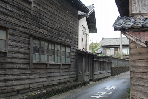 家並み 勝木 村上市 新潟県