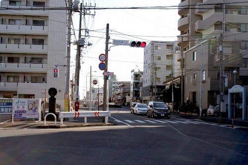 成田街道分岐点 前原西１丁目 船橋市 千葉県
