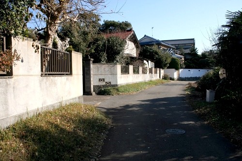 御成街道旧道 犢橋町 花見川区 千葉市 千葉県