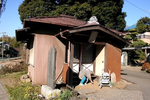 馬頭観音道標・地蔵堂 犢橋町 花見川区 千葉市 千葉県
