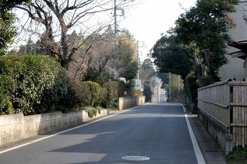 旧御成街道 富田町 若葉区 千葉市 千葉県