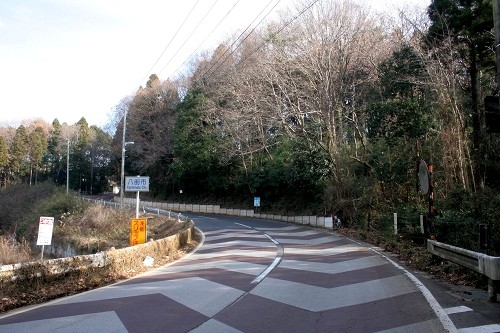 御成街道跡(風景谷) 沖 八街市 千葉県