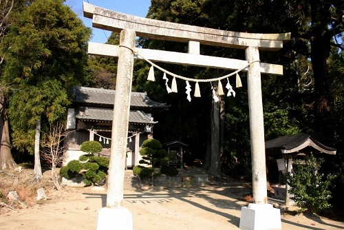 厳島神社 大豆谷 東金市 千葉県