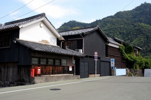鵜飼屋家並み 長良 岐阜市 岐阜県