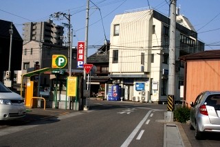 御鮨街道道順 幸ノ町・高砂町 岐阜市 岐阜県