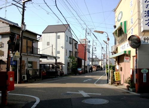 御鮨街道・中山道合流点 加納南広江町/加納新町 岐阜市 岐阜県