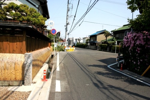 筋違い曲尺手 西国府/東国府 下津町 稲沢市 愛知県