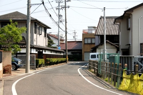 美濃路合流点 井ノ口町 稲沢市 愛知県