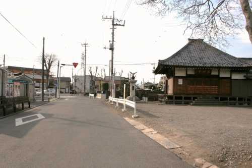 旧青梅街道 薬師堂 三ツ木２丁目 武蔵村山市 東京都