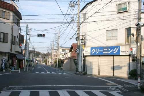 旧箱根ヶ崎宿町並（日光街道北方面） 箱根ヶ崎 瑞穂町 西多摩郡 東京都
