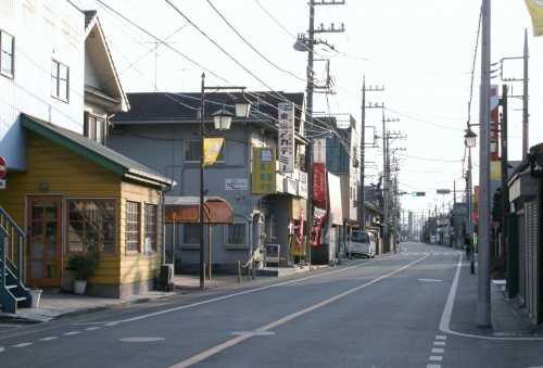 旧箱根ヶ崎宿町並（日光街道南方面） 箱根ヶ崎 瑞穂町 西多摩郡 東京都