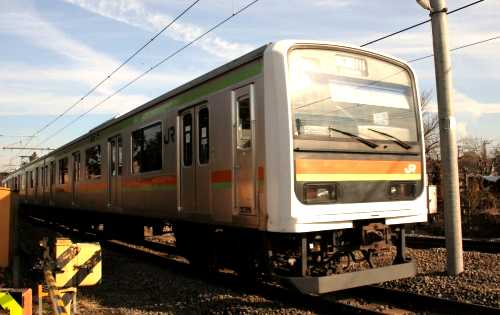 ＪＲ八高線 高麗川行 青梅街道踏切 箱根ヶ崎 瑞穂町 西多摩郡 東京都