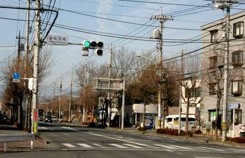 青梅街道 新町 青梅市 東京都