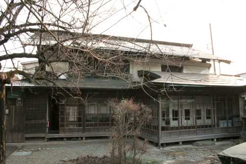 稲葉家住宅 裏庭 森下町 青梅市 東京都
