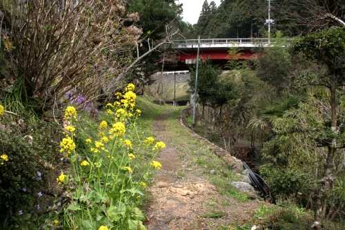鎌倉古道・上成木橋 成木7丁目 青梅市 東京都