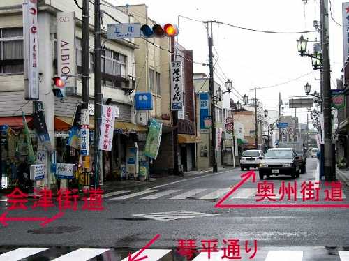上町交差点 氏家 栃木