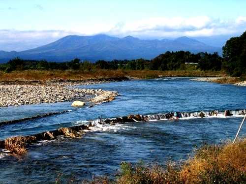 箒川 観光ヤナ 佐久山 栃木