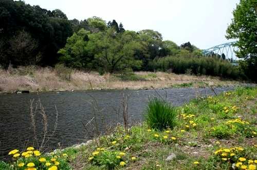 那珂川 昭明橋 渡し跡付近 那須塩原市 栃木