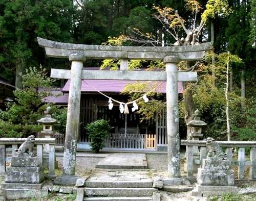 境の明神（玉津島神社） 那須町 栃木県