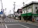 矢吹町道路元標・町並み 中町 矢吹町 西白河郡 福島