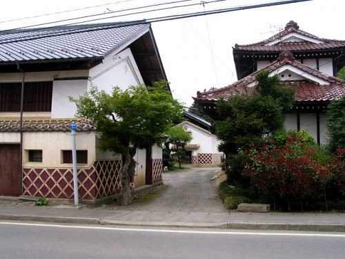 赤なまこ壁蔵 久来石 鏡石町 岩瀬郡 福島