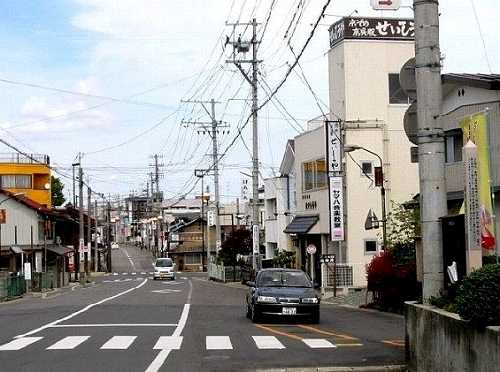 南の黒門(木戸)跡 南町 須賀川市 福島