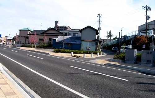 北門跡あたり 北町 須賀川市 福島