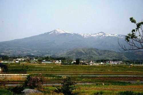 安達太良連峰 大玉村 安達郡
