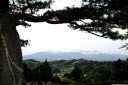 「あれが阿多多羅山」 智恵子の杜公園から 油井 安達町