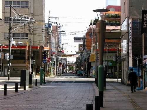 中町商店街 道路元標 中町 鈴木忠ビル前 郡山市