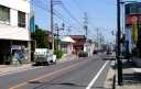 久保田町並み・郵便局・日吉神社入口（左） 久保田 富久山町 郡山市