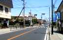 福原宿町並み 豊景神社入口（左鳥居）福原 富久山町 郡山市