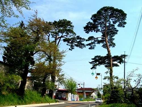 安積山入口 日和田 郡山市