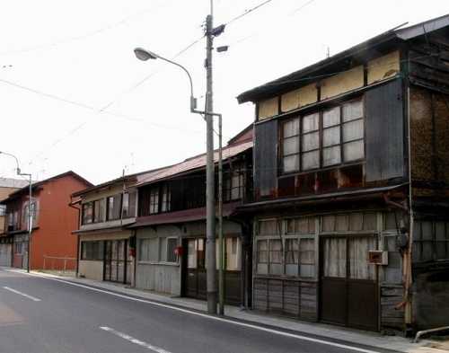 南の本陣通り 本宮 安達郡